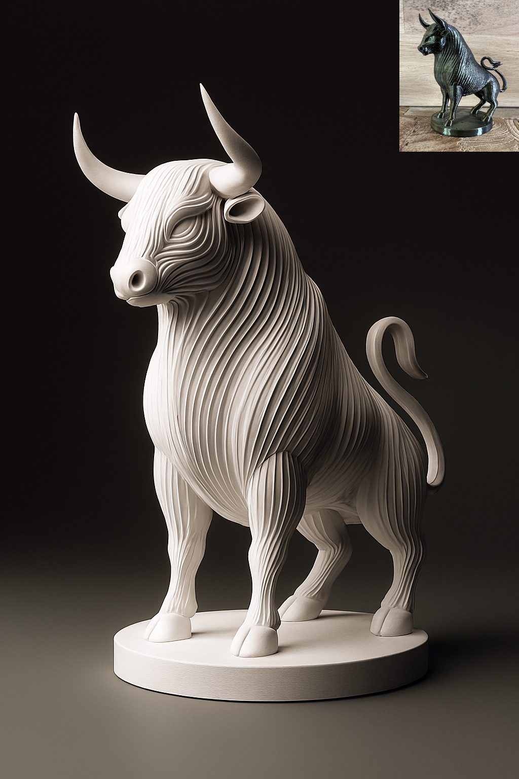 Bull Sculpture