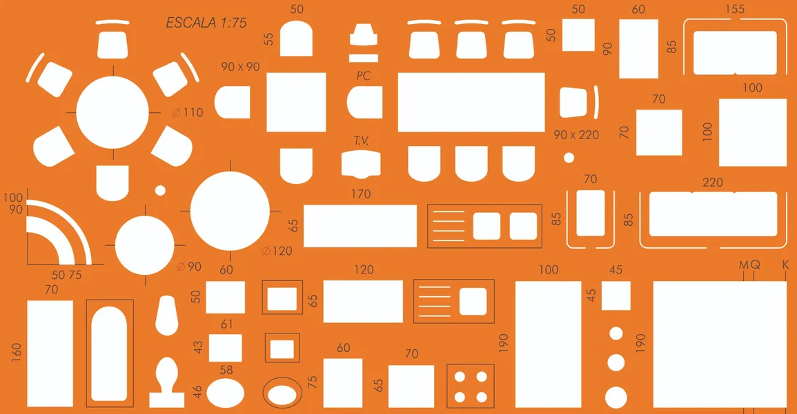 Architecture Template Scale 1:75 — miniatura 3