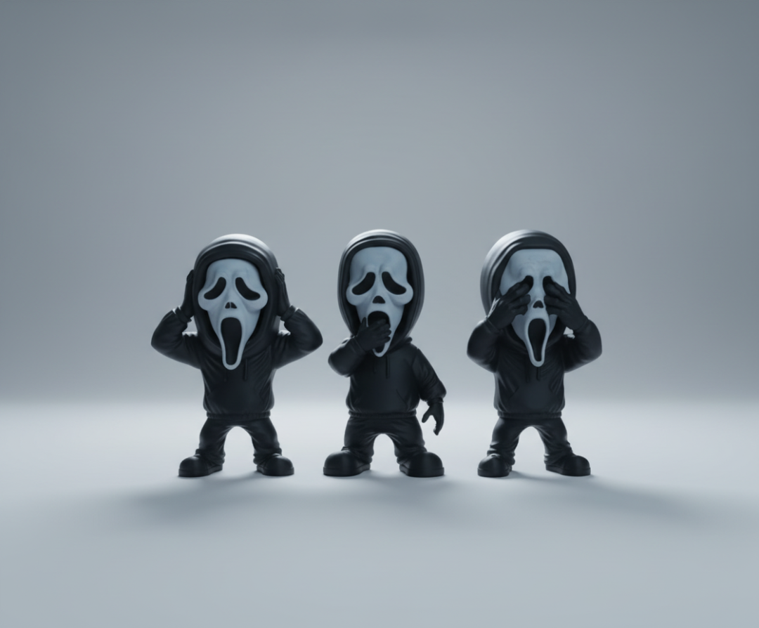 Ghostface - See,Hear, Speak No Evil Miniatures
