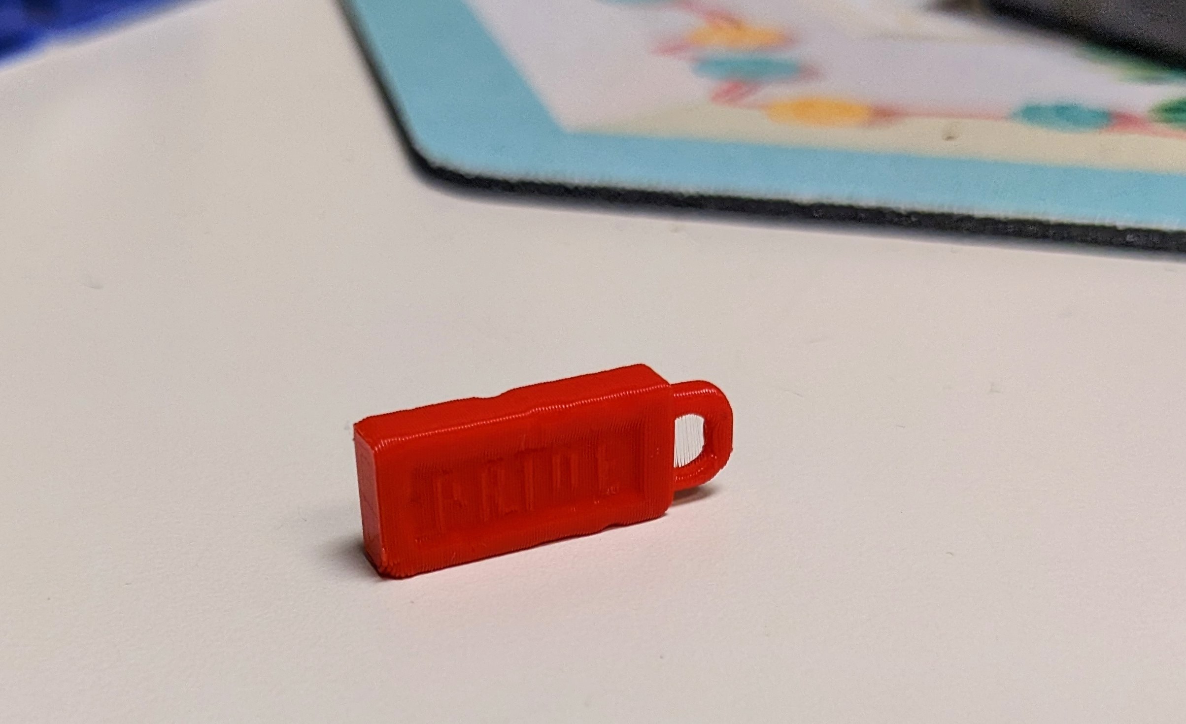 Pride Brick with Keychain Loop