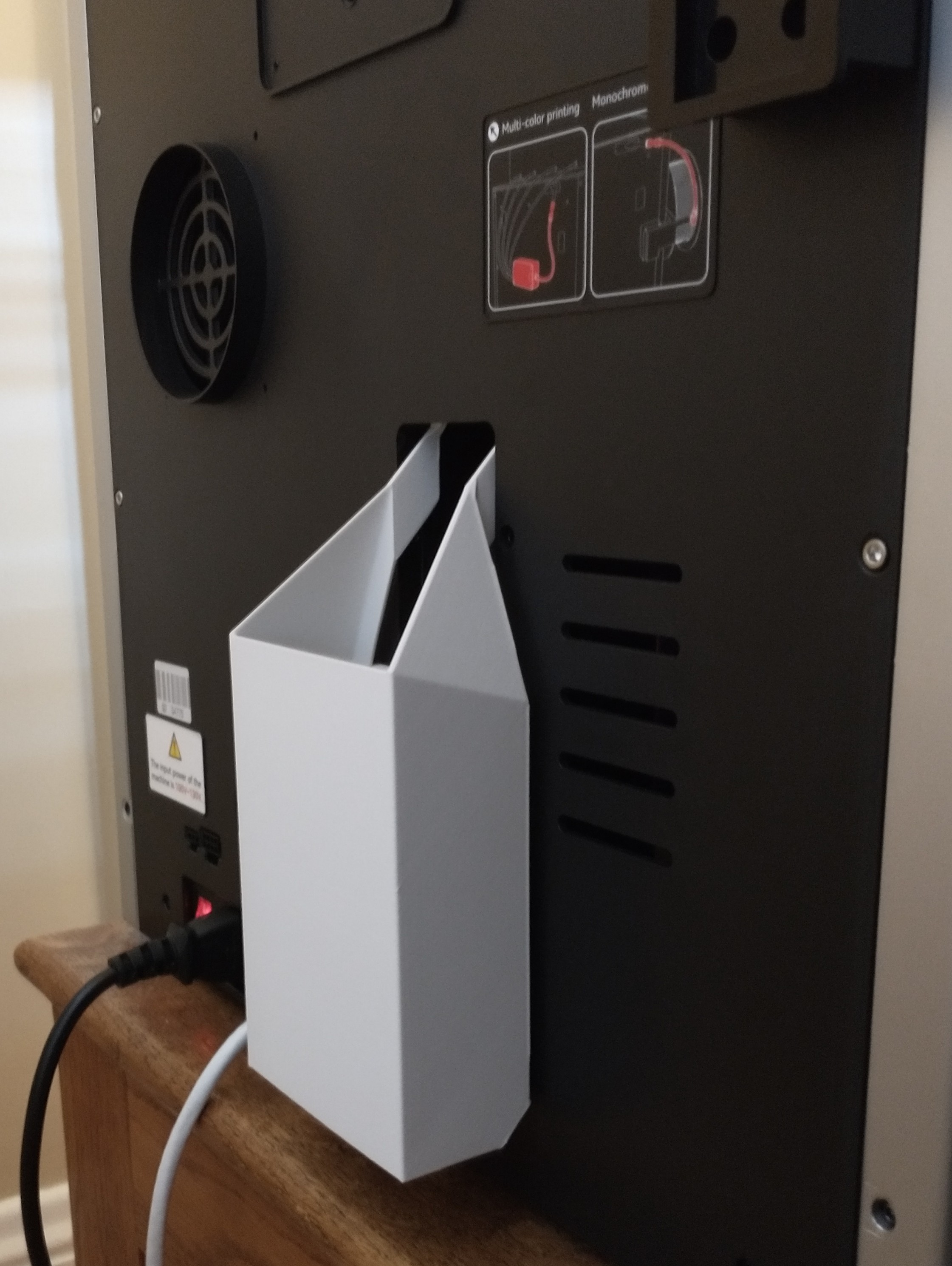 Improved Q2 Poop Bin - stable with no tools or screws (purge/waste)