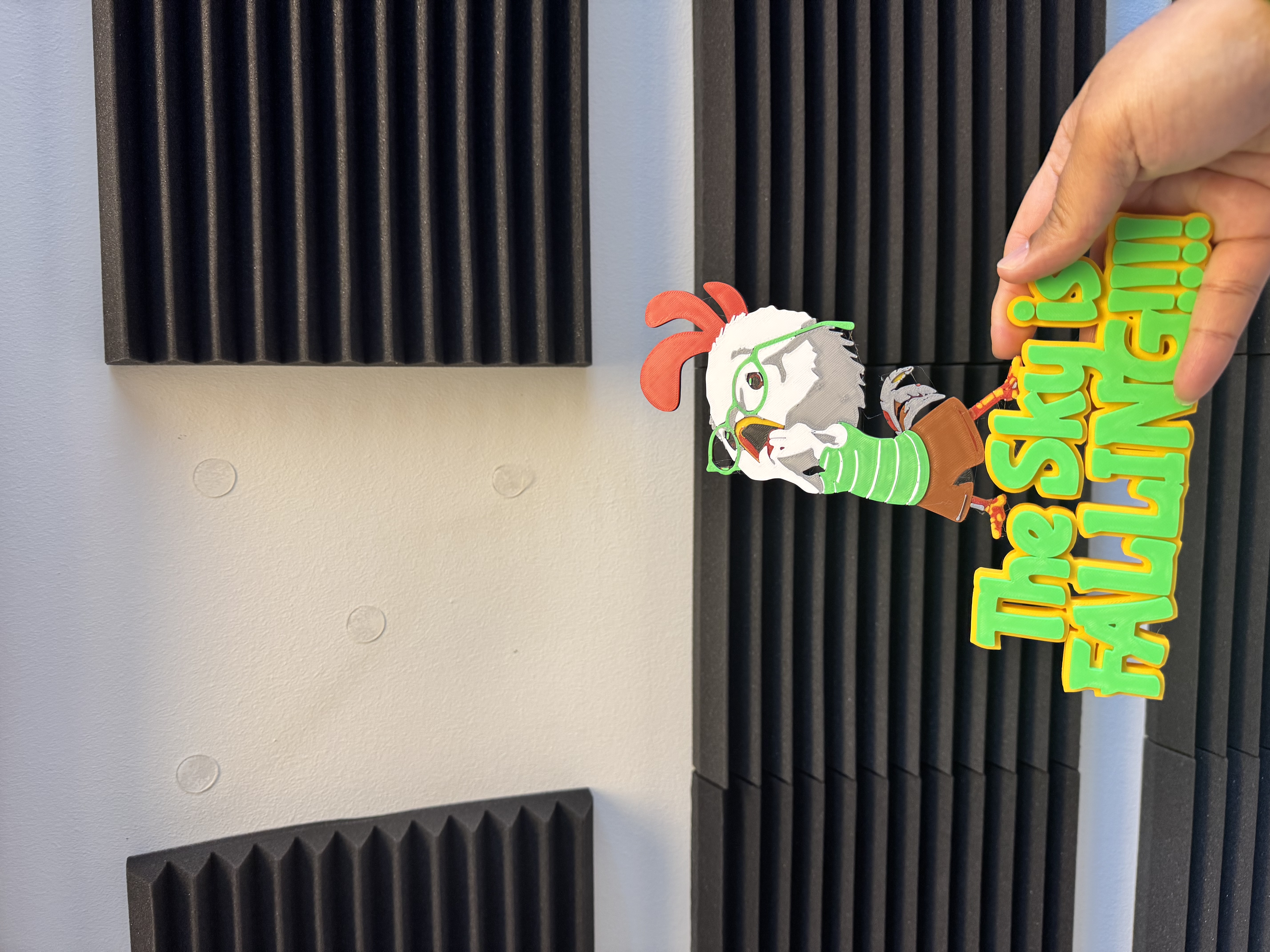 The Sky is Falling!!!! Chicken Little sign