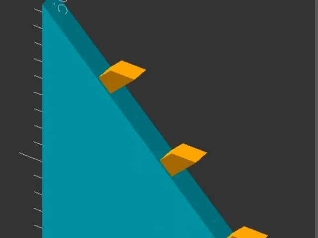 Support Fin Generator (OpenSCAD)