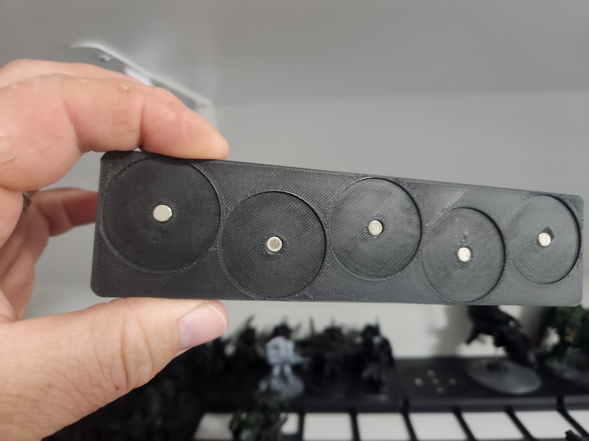Gridfinity wargaming model storage — miniatura 3