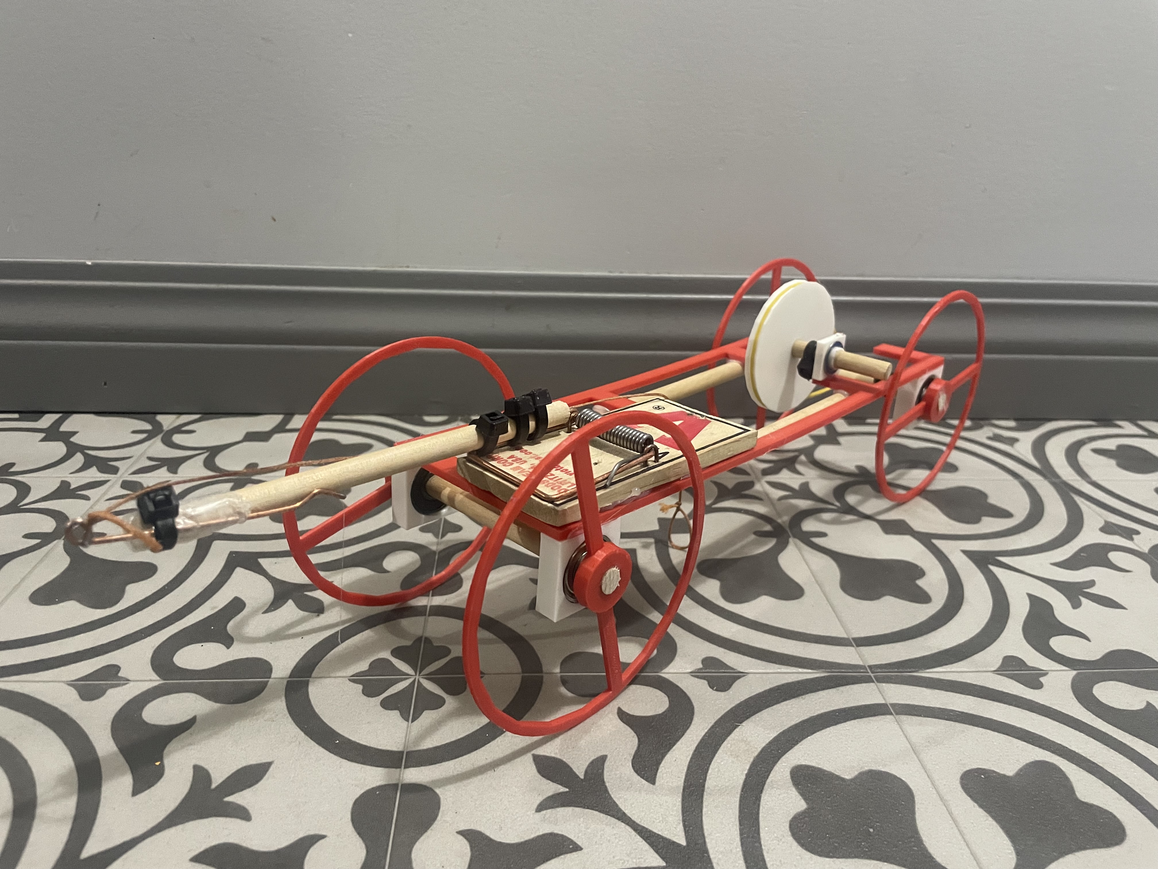 lightweight mouse trap car
