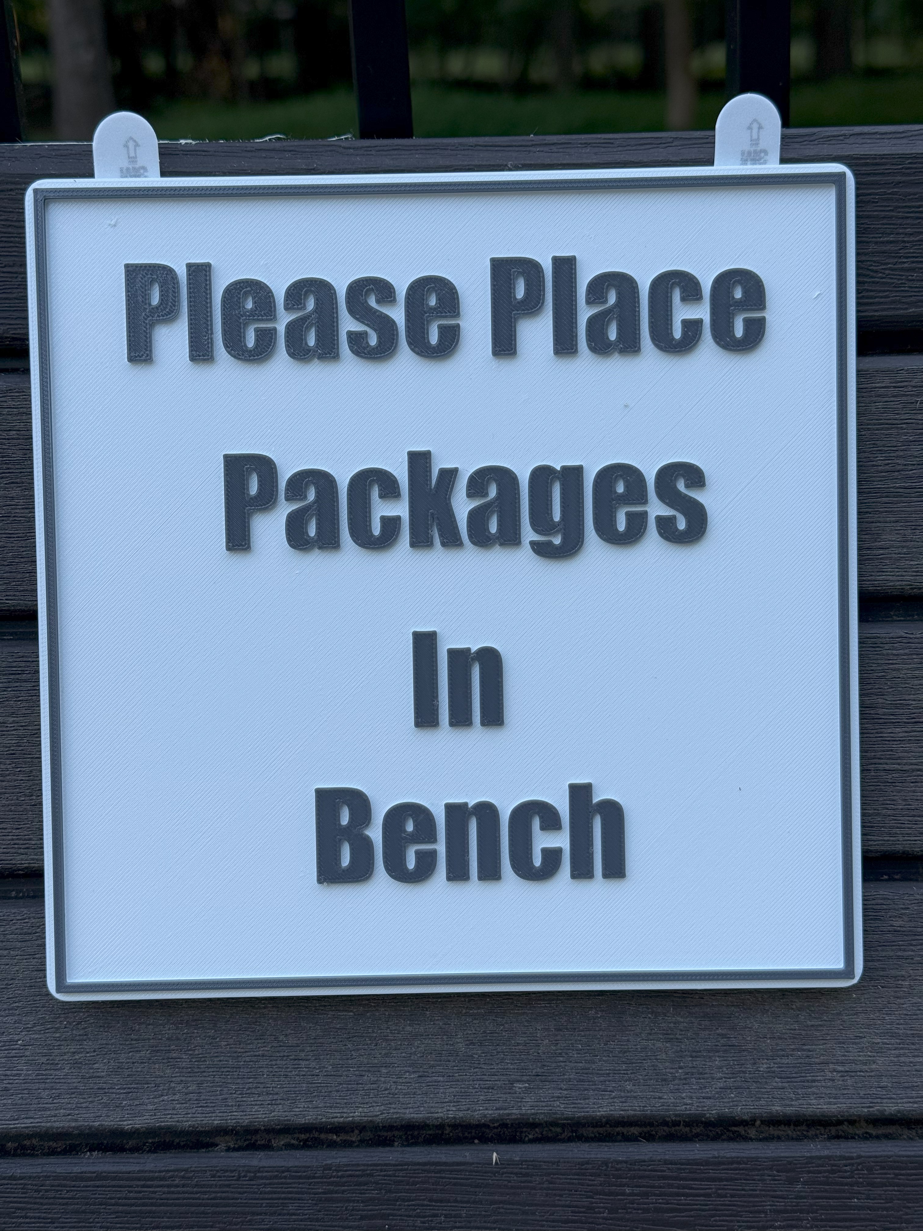 Sign Template - Blank Square