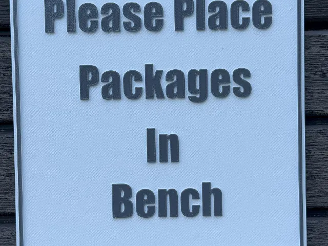 Sign Template - Blank Square