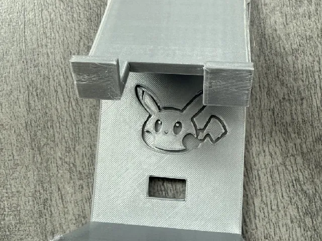 Pokemon Phone Holder With Charging Hole