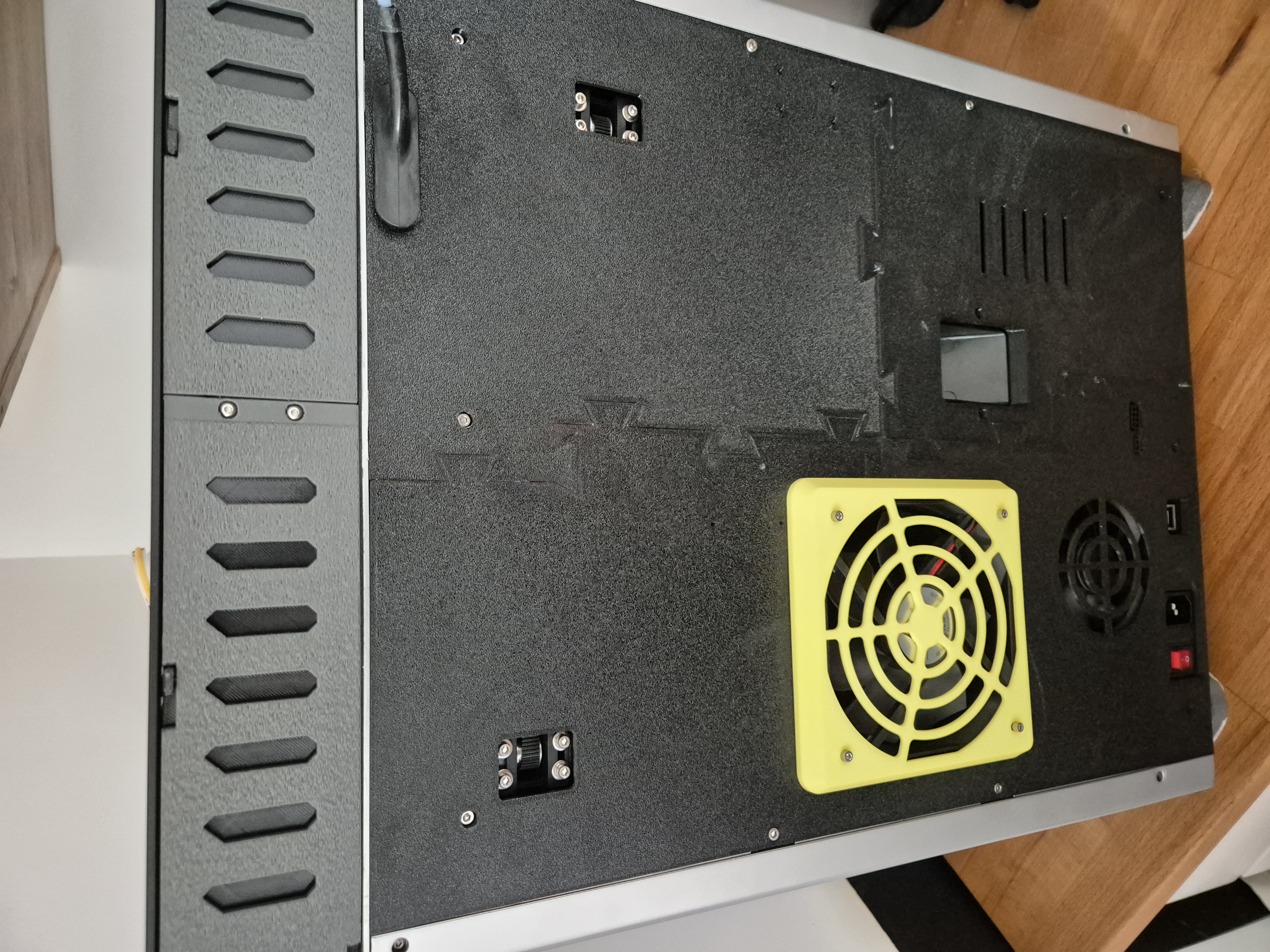 Alternative 120mm fan housing