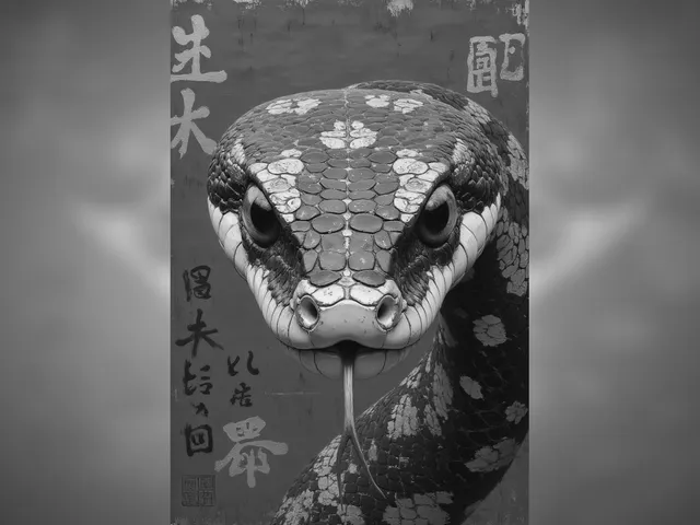 Serpent Close Up Hueforge