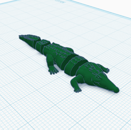 Articulated Crocodile