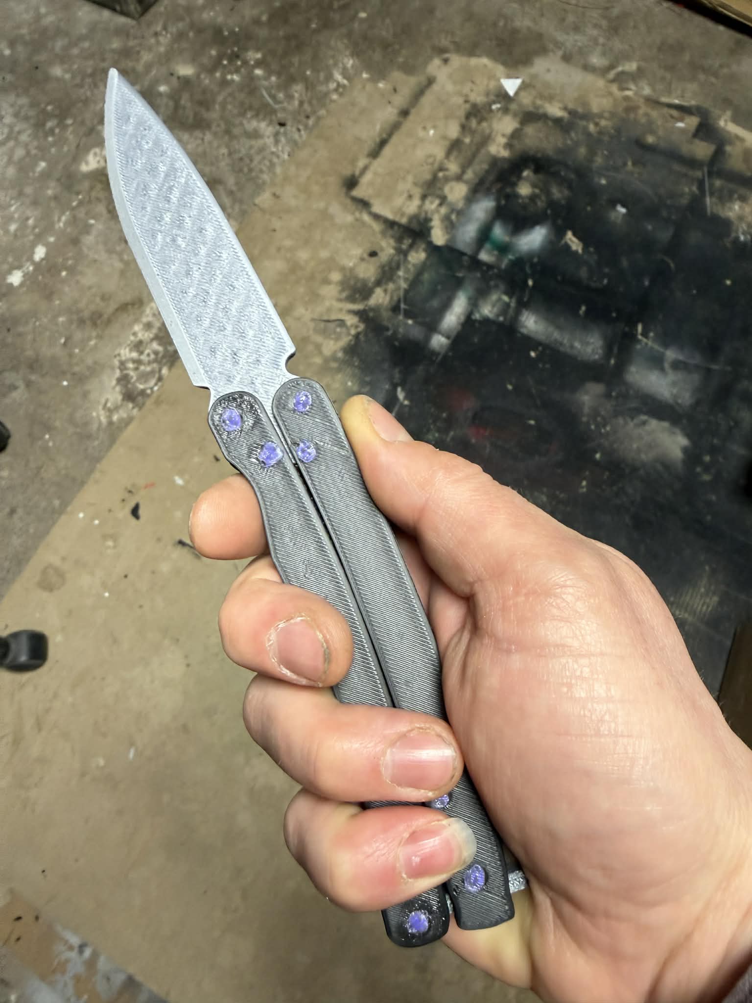 Butterfly knife, sharp — miniatura 5