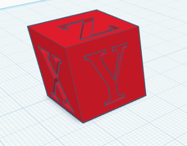 xyz cube