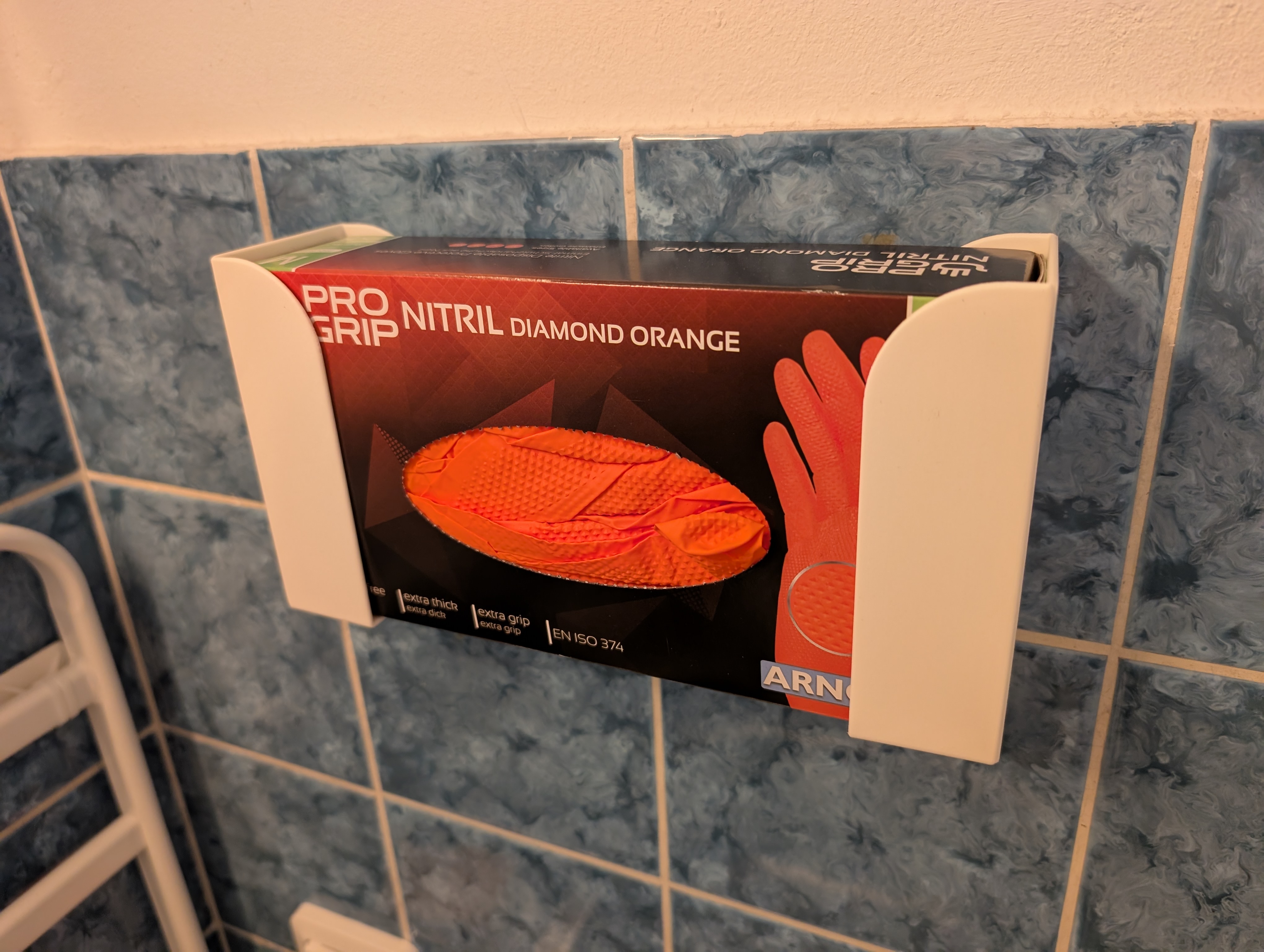 Disposable glove box holder