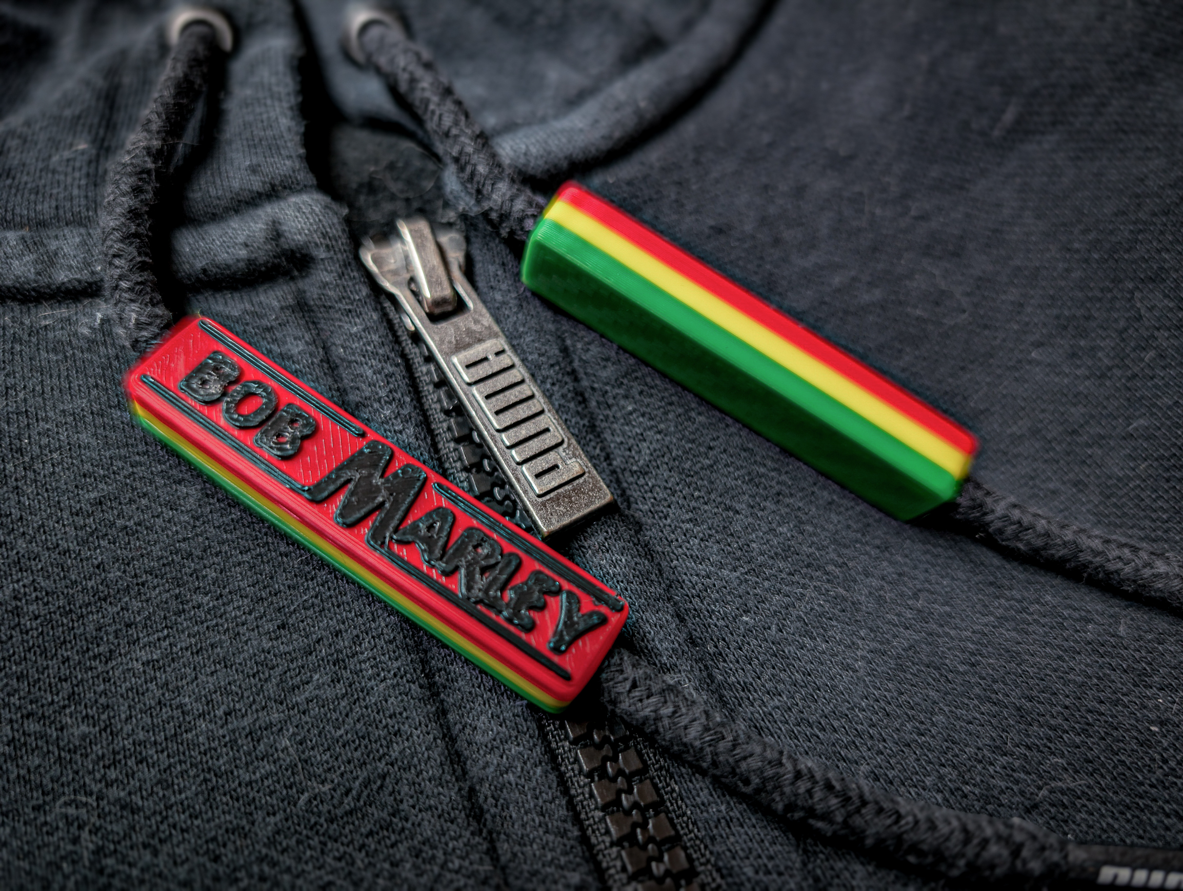Bob Marley Beads - Various hole diameter