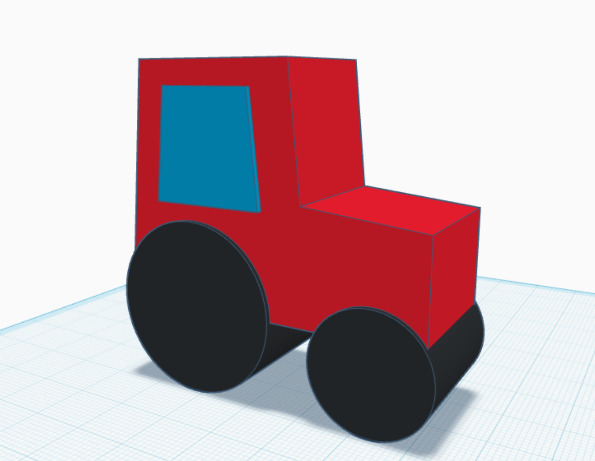 Jelly truck Tractor Model