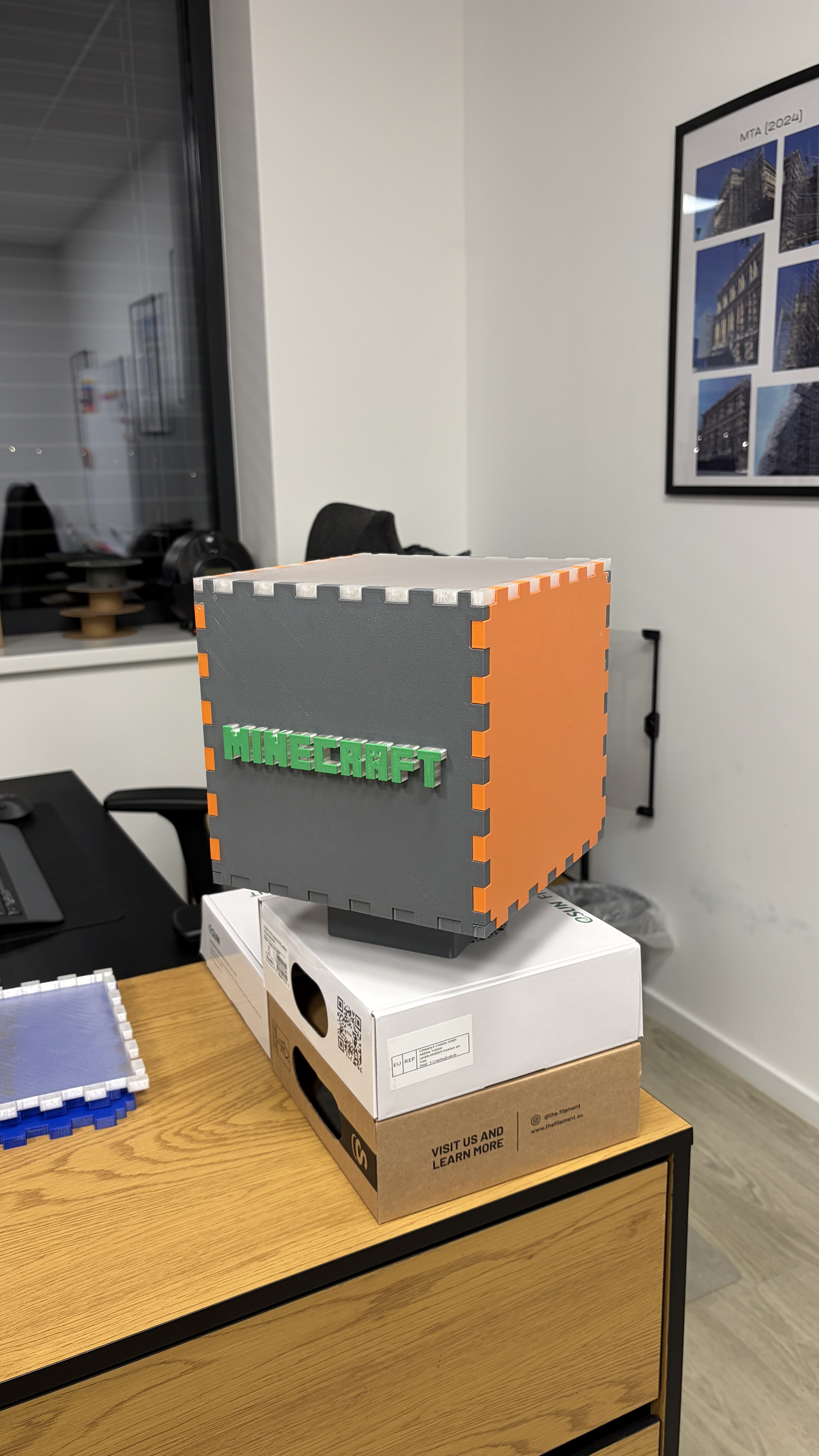 Miniatura 6 do modelo 3D Minecraft lamp