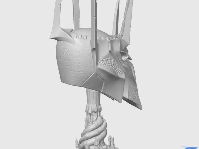 LOTR: Sauron and Barad Dur High Poly Statue