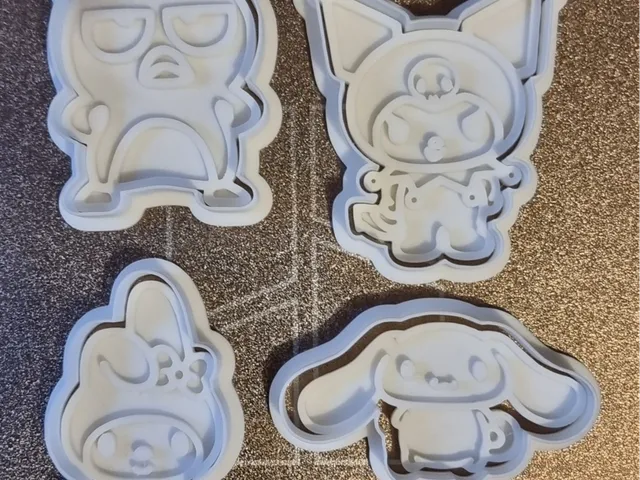 Sanrio Cookie Cutter Set 3