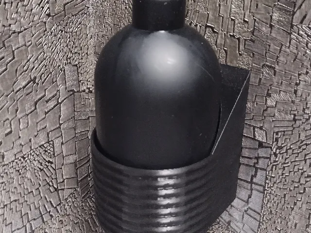 Soap dispenser wall holder