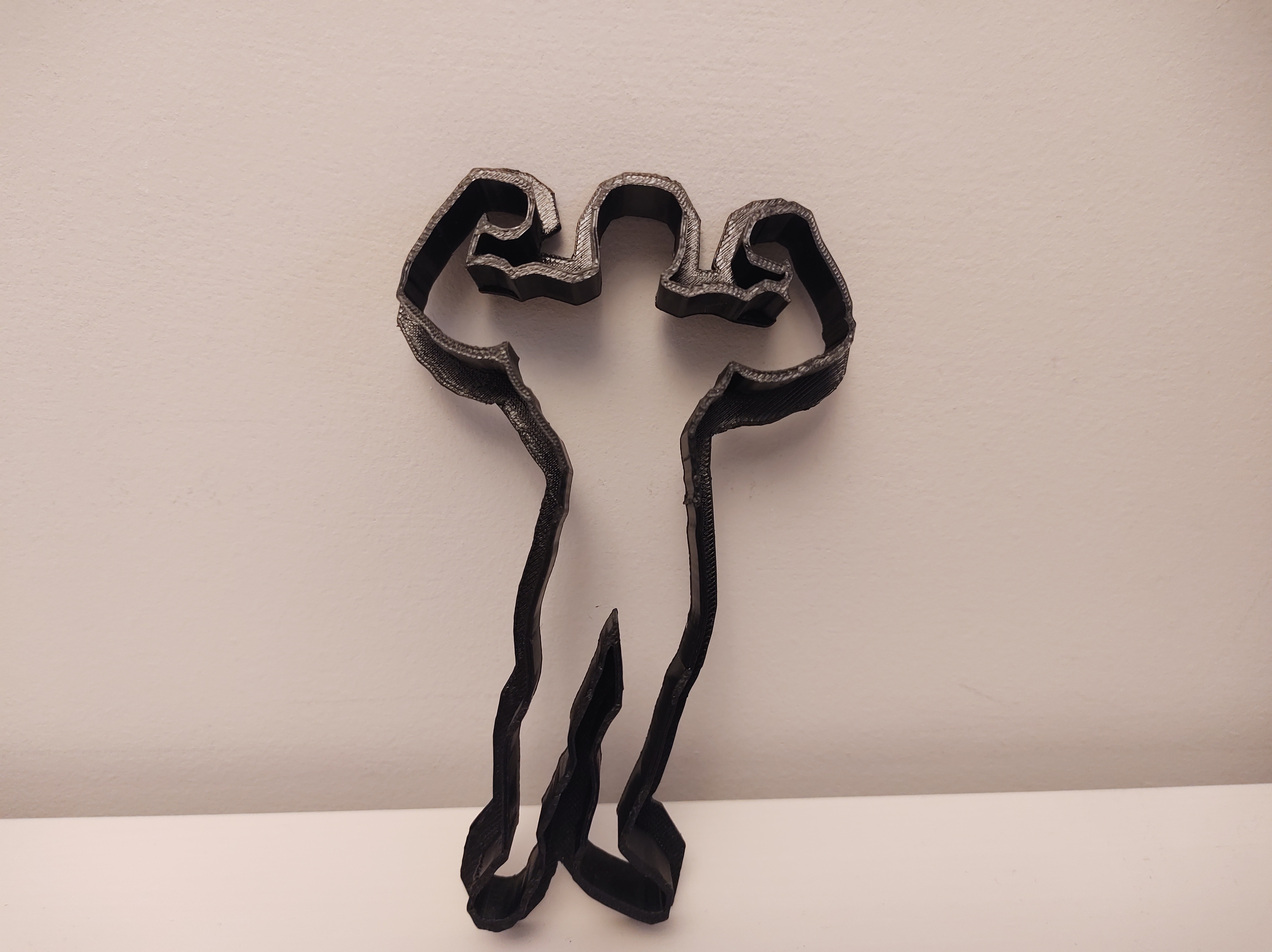 Strongman / Arnold Schwarzenegger cookie cutter