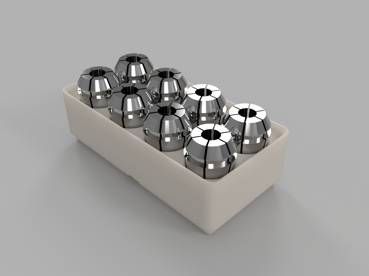 Gridfinity ER16 Collet Holder