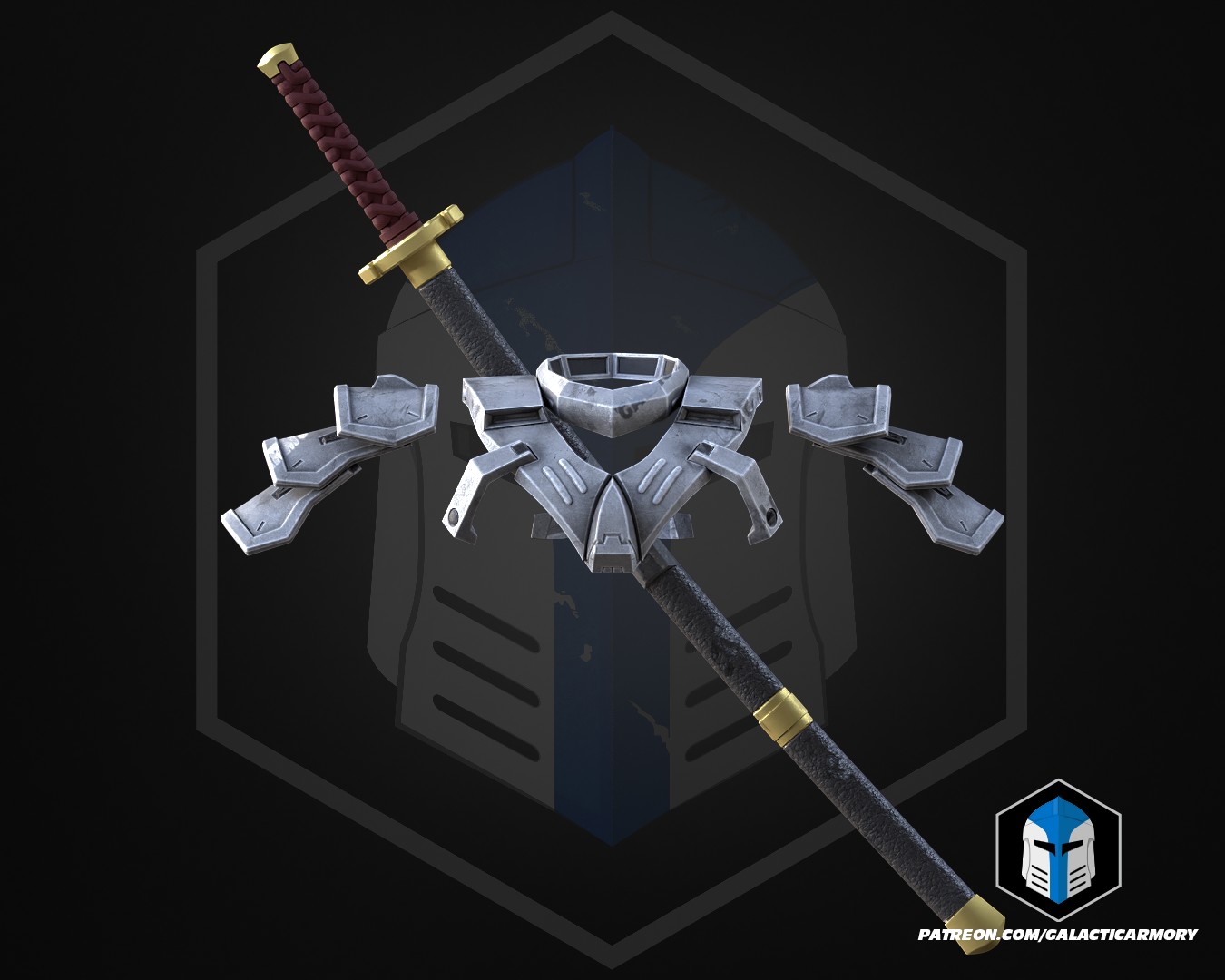 Hayabusa Armor Accessories - 3D Print Files