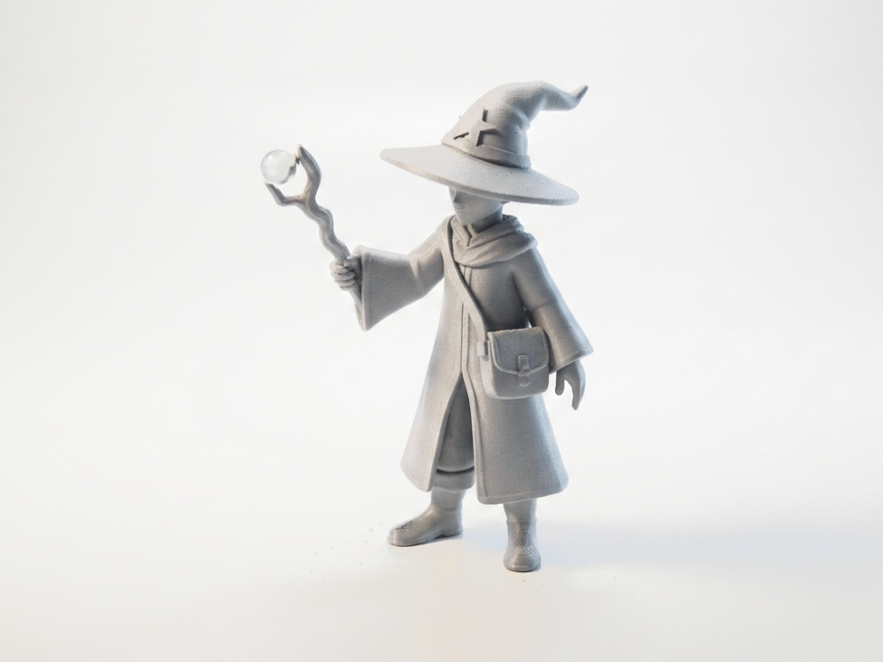 Teen Wizard Figurine Fantasy 3D Printable