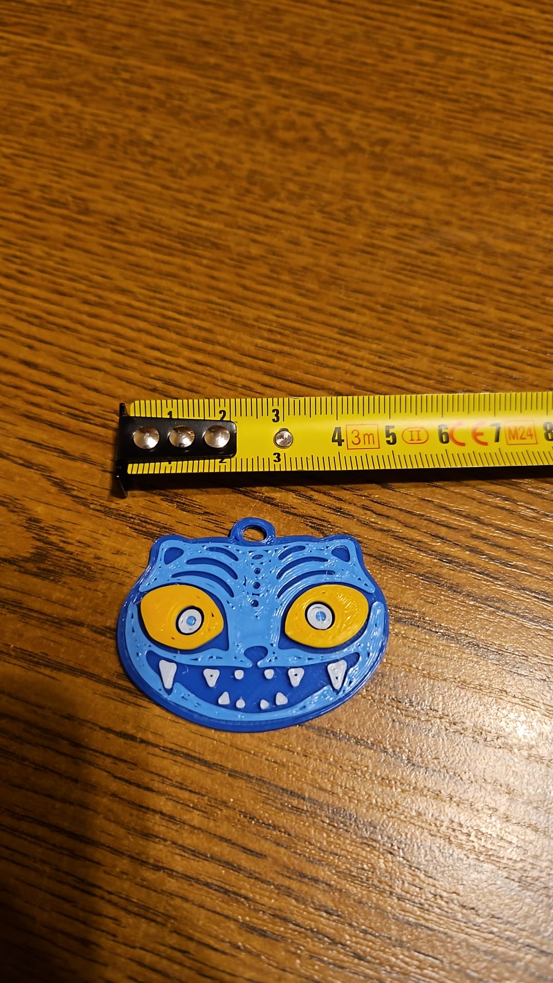 Miniatura 2 do modelo 3D Derpy tiger keychain