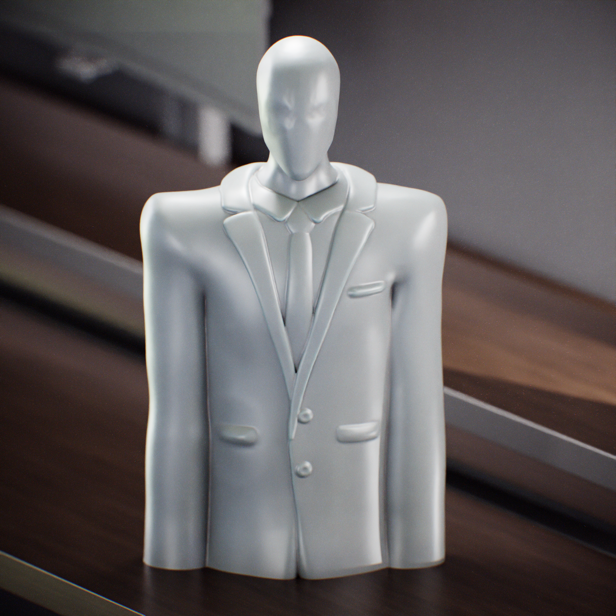 Slenderman Bust - Busto de Slenderman - Creepypasta