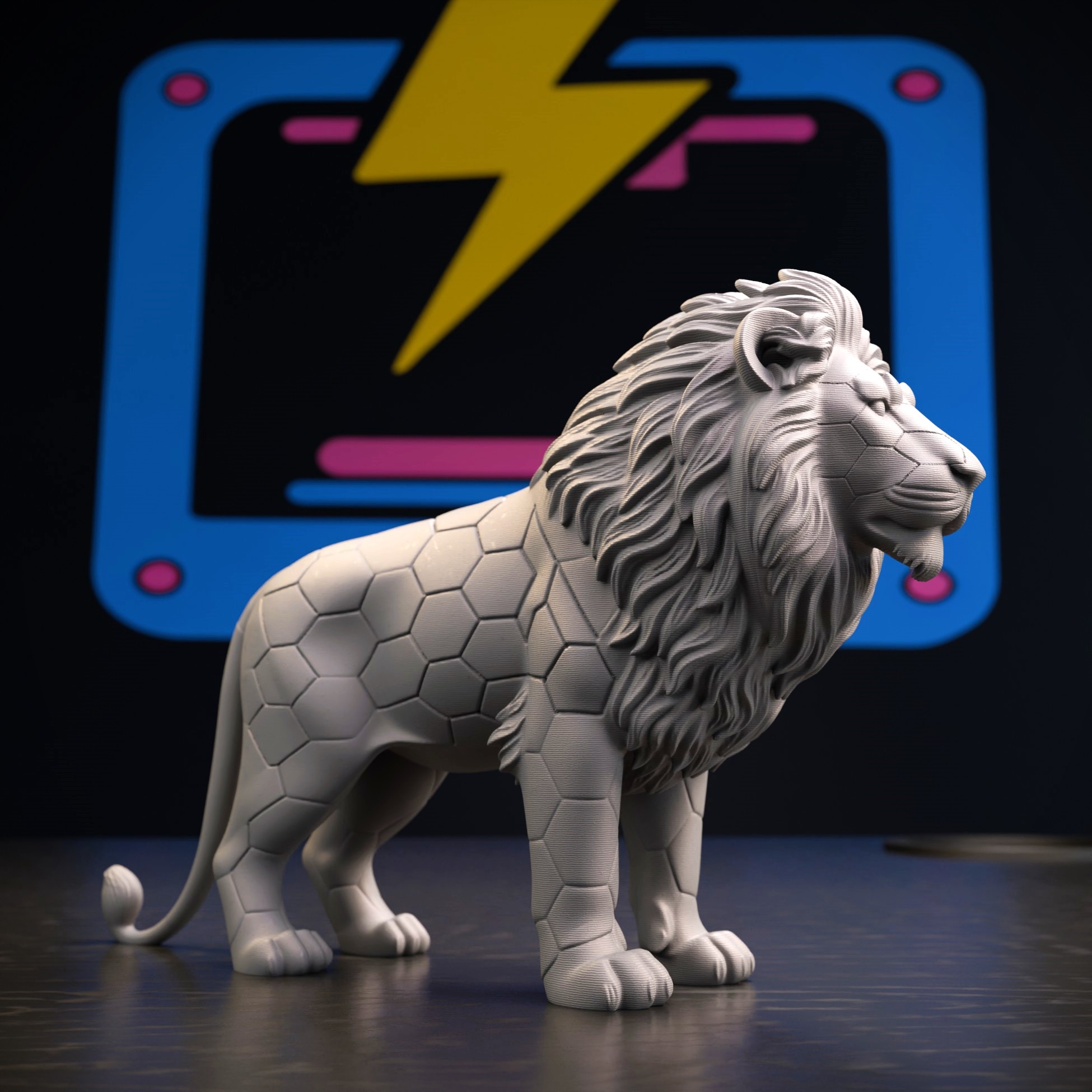 Hexagon Lion
