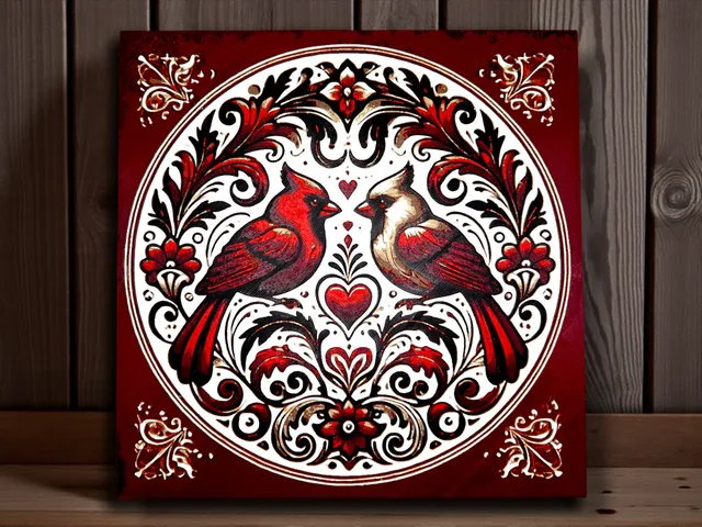 Cardinals of Devotion - Hueforge