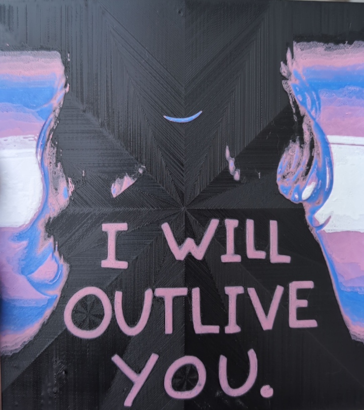I Will Outlive You Trans pride