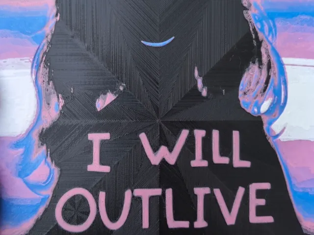 I Will Outlive You Trans pride