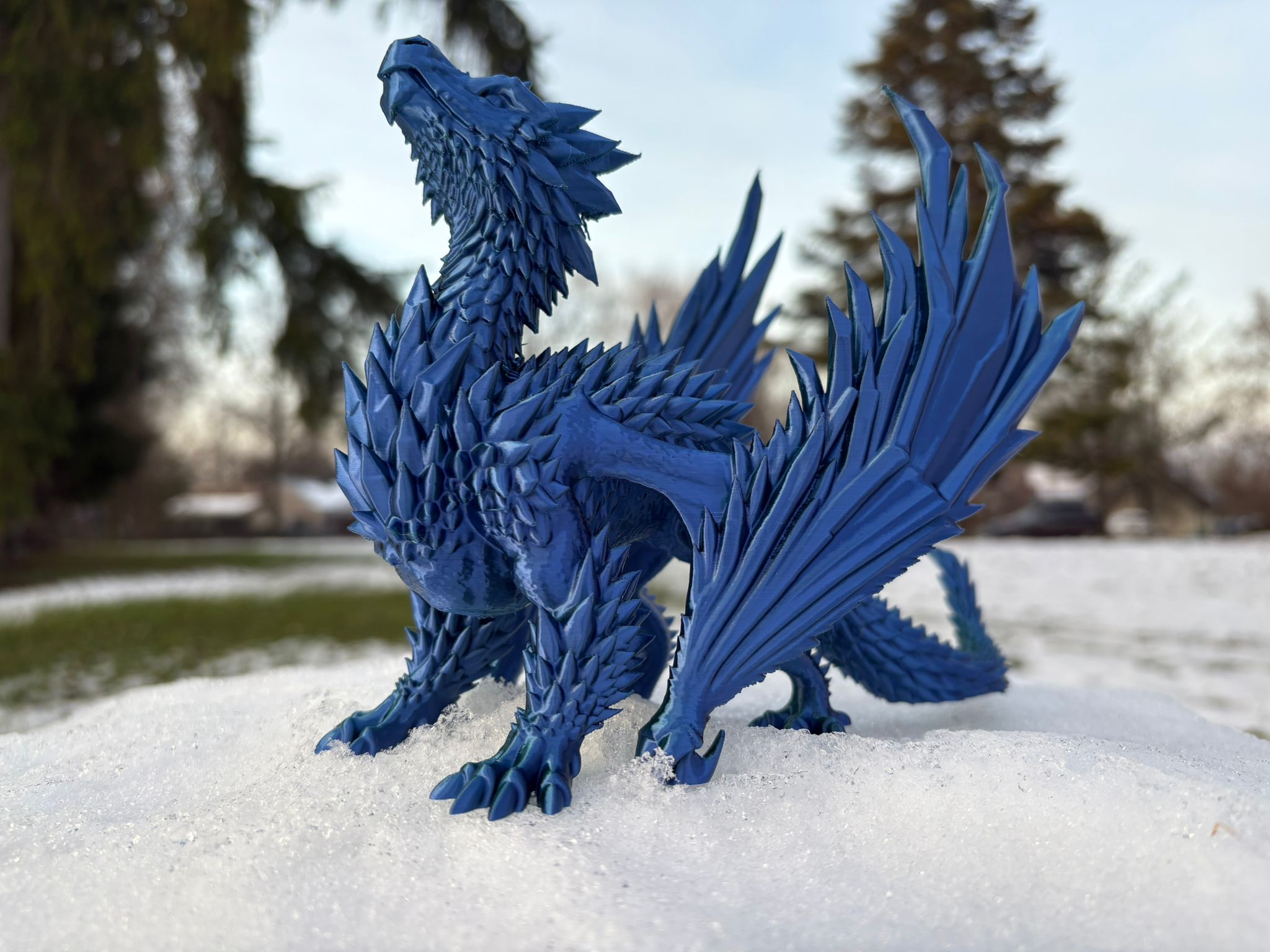Crystal dragon