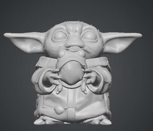 !!!BABY YODA EATING FROGS!!!