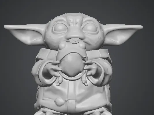 !!!BABY YODA EATING FROGS!!!