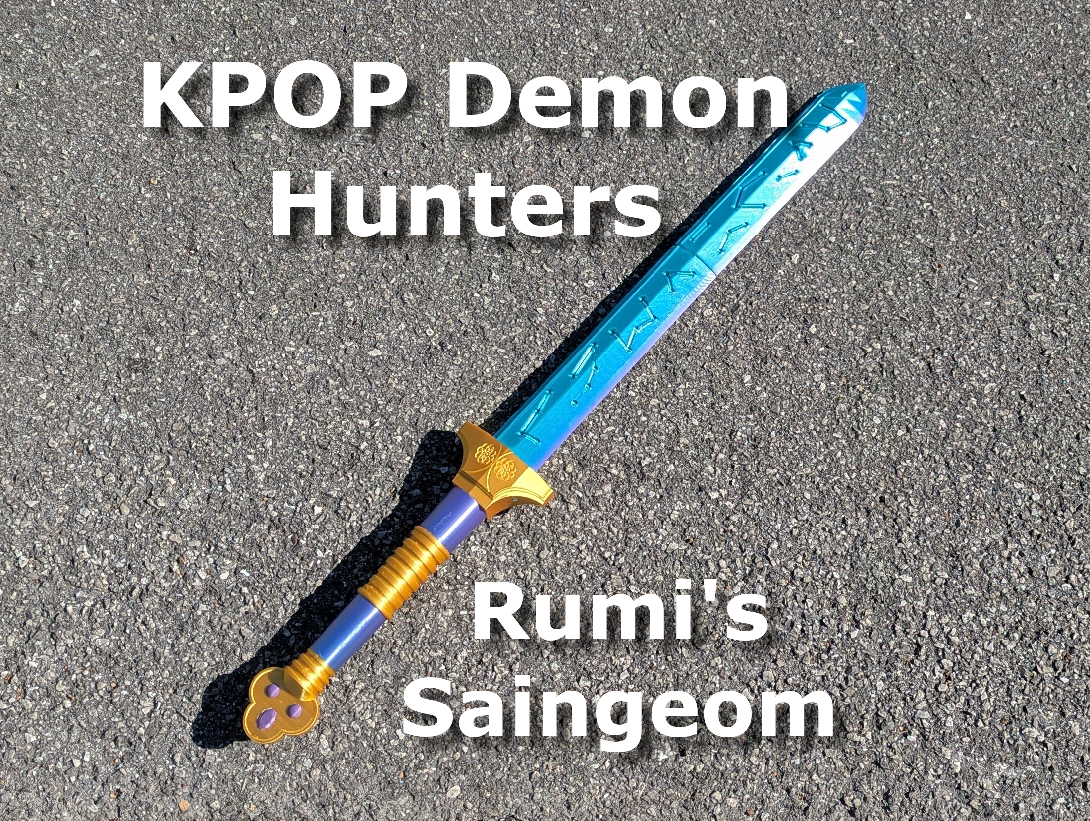 Rumi's Sword (Saingeom) - Kpop Demon Hunters