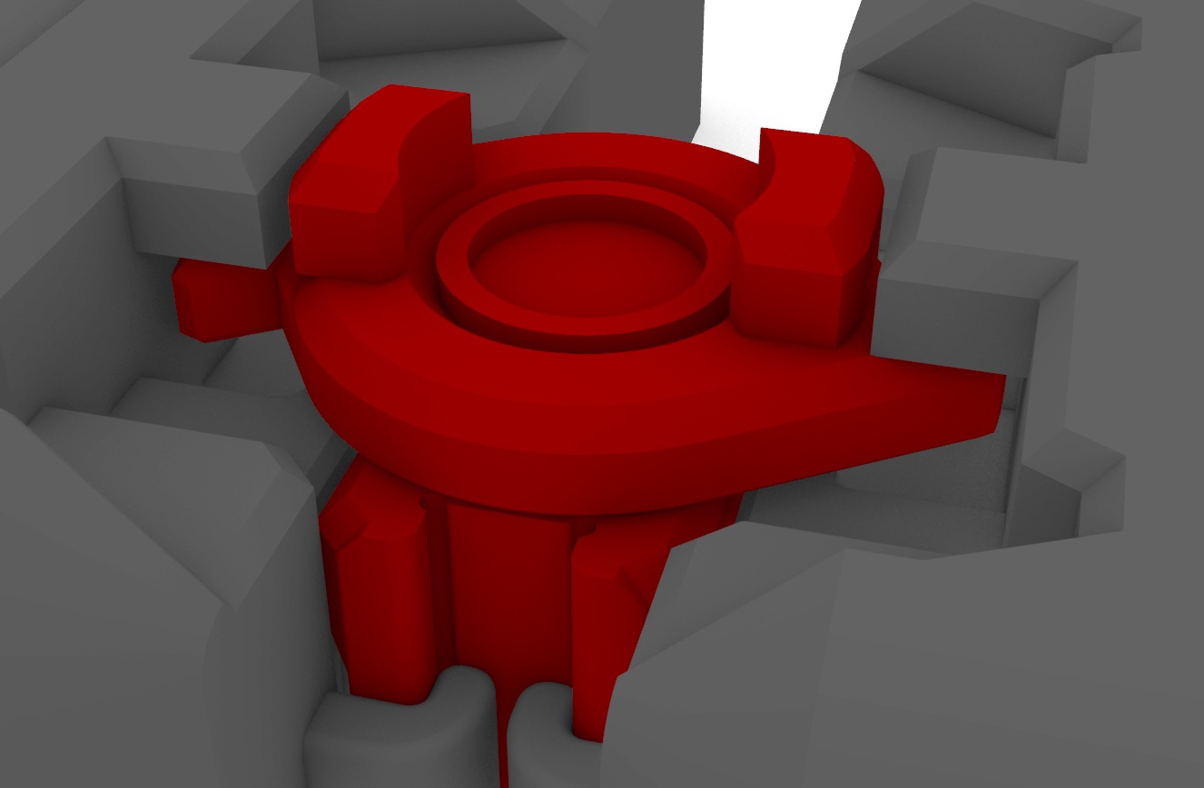 Beyblade X - 2 Launchers Coupler (by Stroymere)