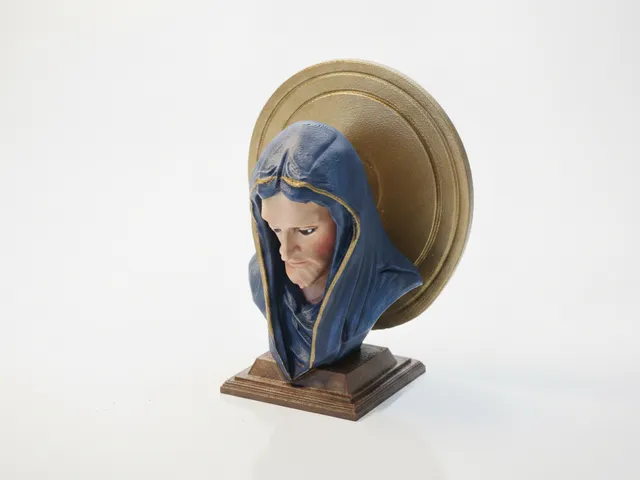 Jesus Bust Religious Sculpture 3D Printable