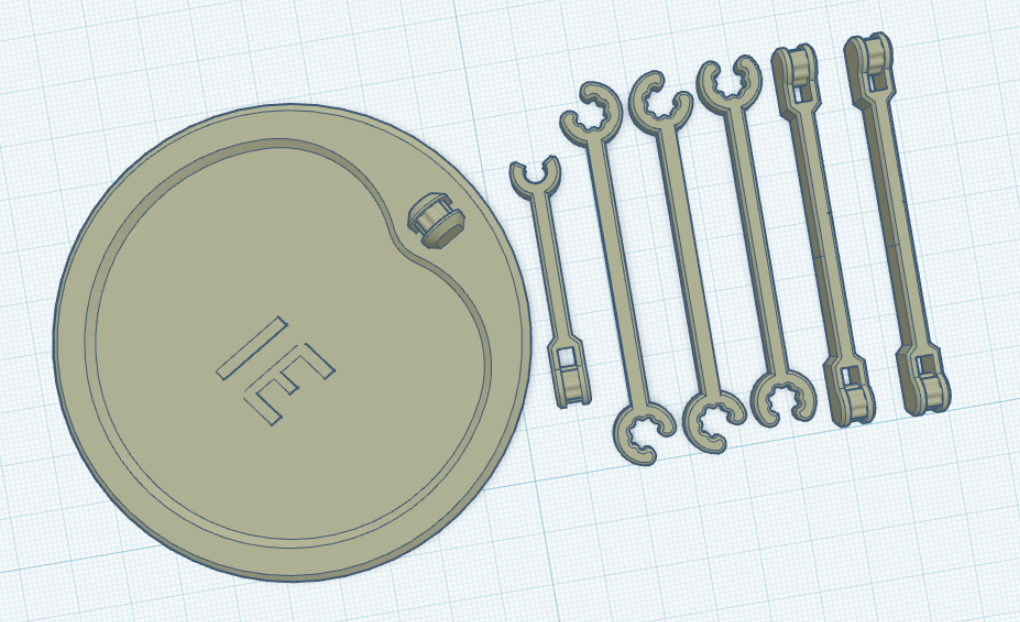 Dummy 13 / Carbon 13 locking stand 3D model