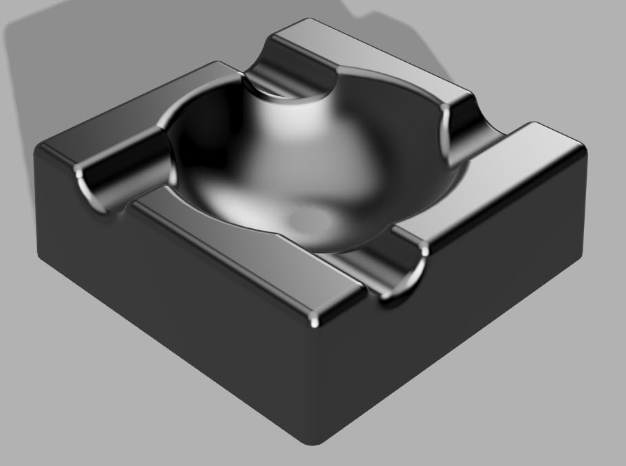 Mold for Cigar Ashtray