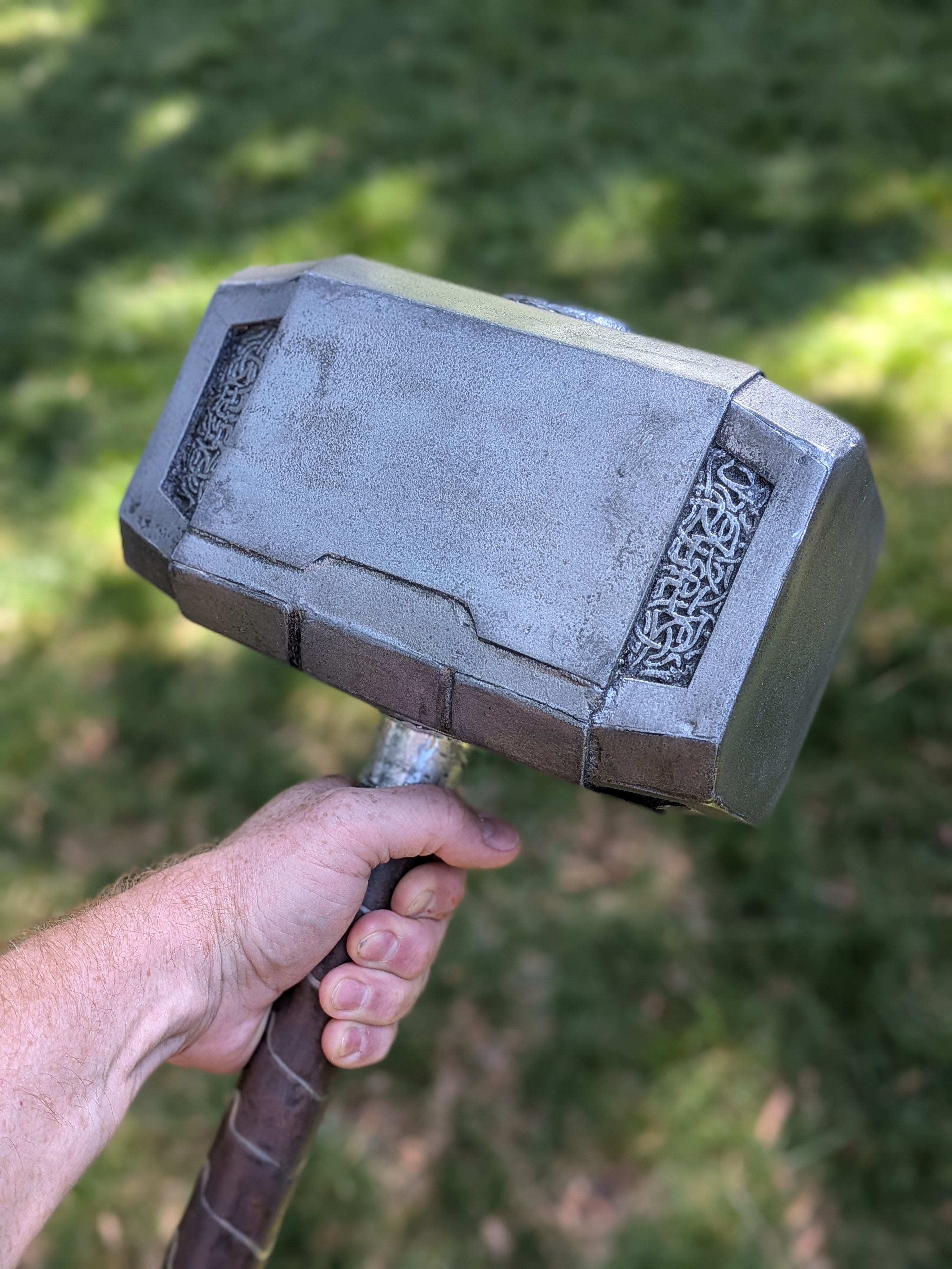 Mjolnir rune panels