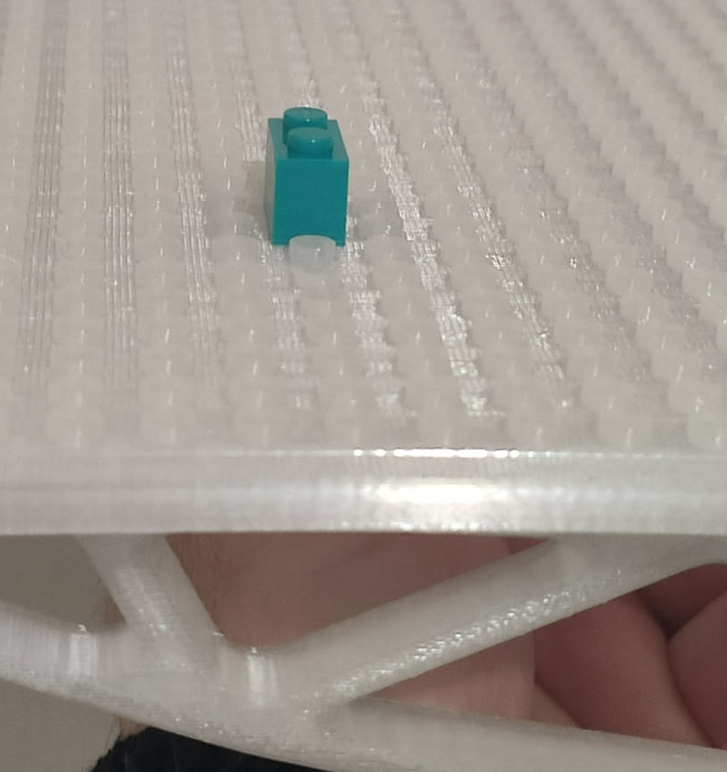 Skadis Continuous Shelf Lego compatible (REMIX)