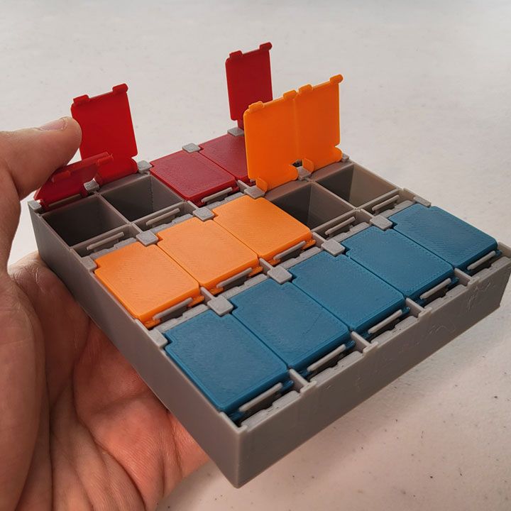 Small Components Spring-Tab-Release Organizer Concept by reavenk ...