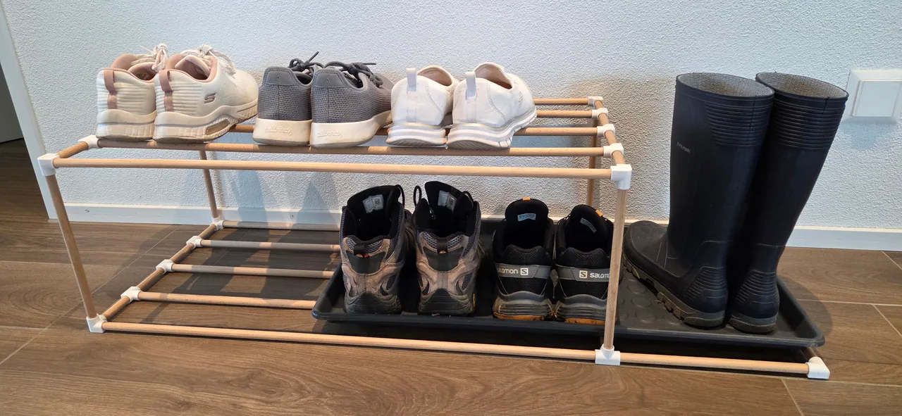 Shoe rack (Schuhgestell, Schuhregal) by Oli4CH