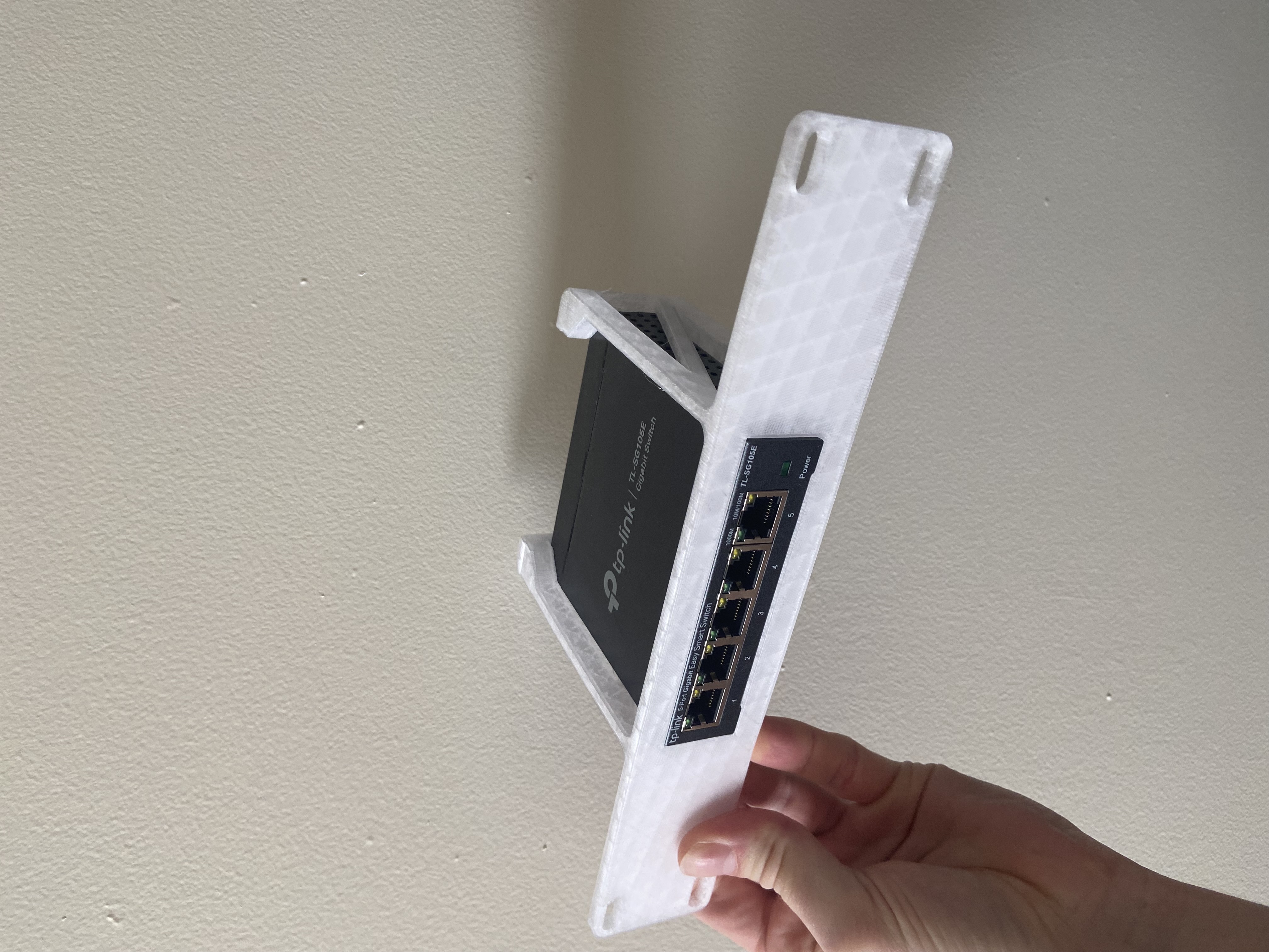 1U Network Switch Mounts 10" Rack