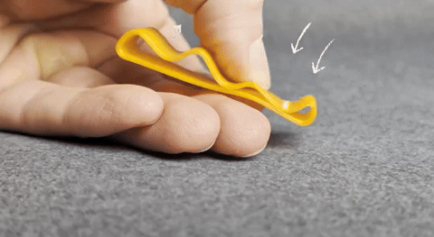 Shock-Absorbing TPU Door Handle Wall Protector
