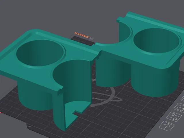 Couch Console 3 Can Holder