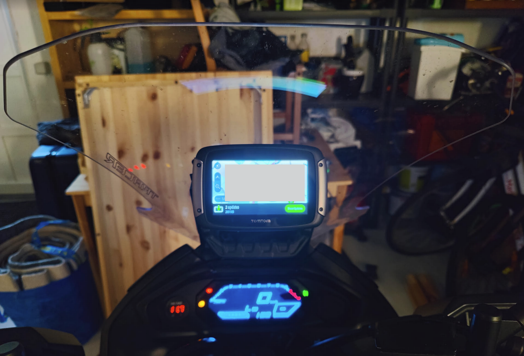 Yamaha Tracer 7/7GT/700 navigation bar